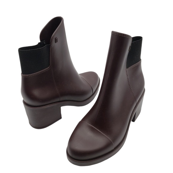 Melissa Shoes - Melissa dark maroon rubber boot